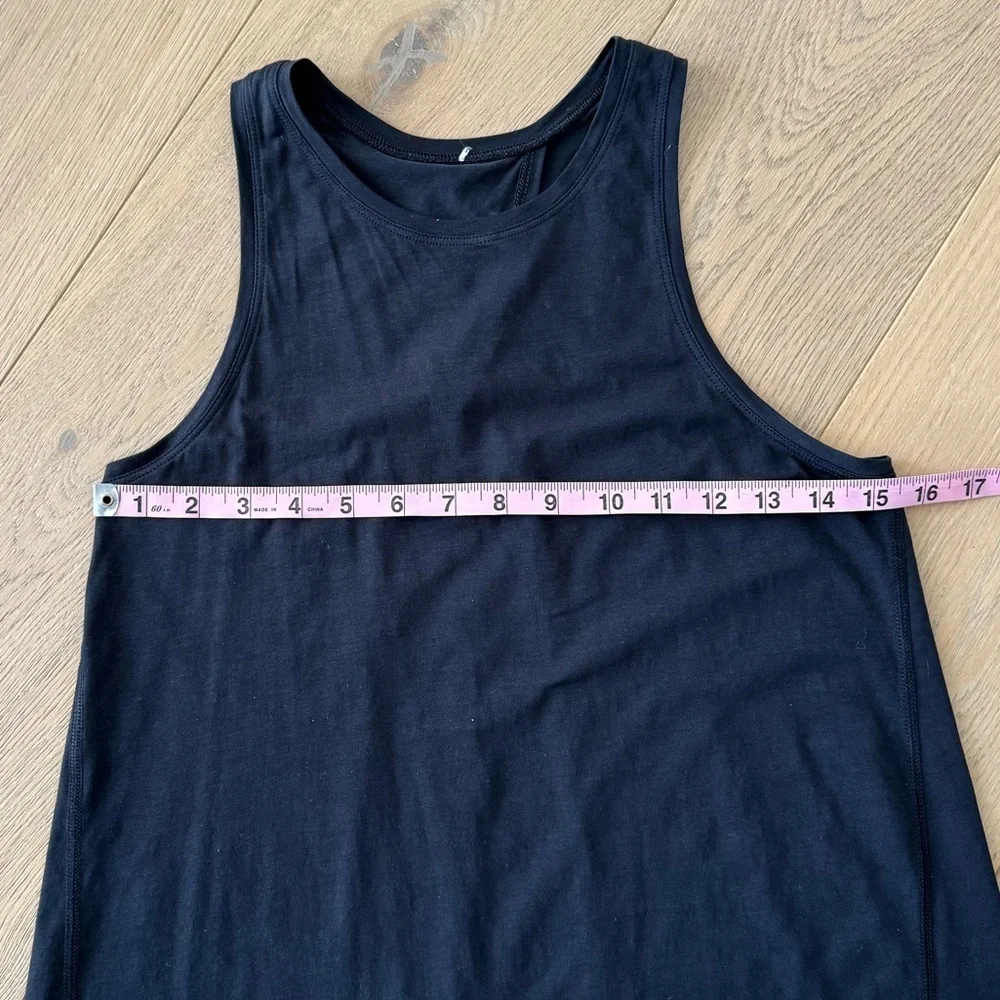 Lululemon All Tied Up Tank Black Size 4 - Picture 10 of 11